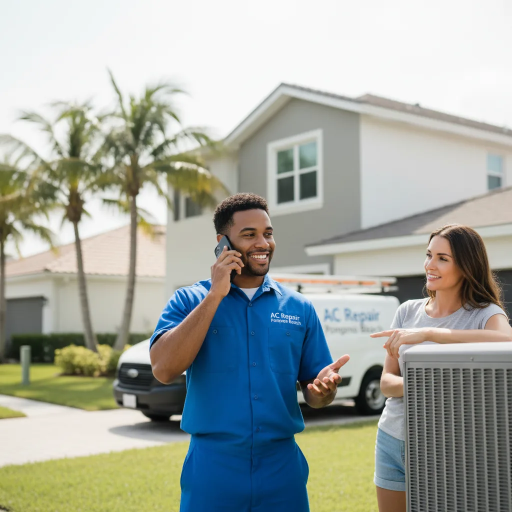 AC Repair Pompano Beach customer support in Wimauma